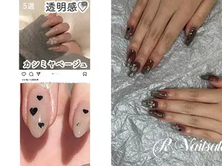 ネイル R nail salon新宿三丁目店所属・R nailのネイルデザイン