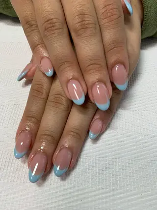 カラー rukianail 新里のネイルデザイン