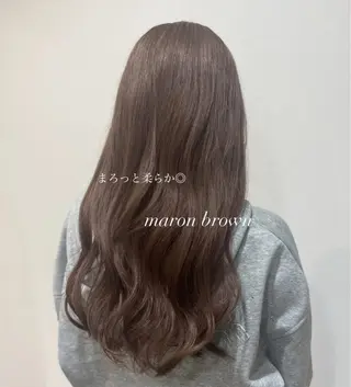 ロング カラー 透明感カラー／ 艶感カラー／RAMUのヘアスタイル