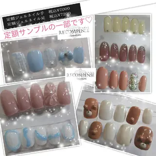 ネイル RE'COMPENSE所属・れこん ぱんすのネイルデザイン