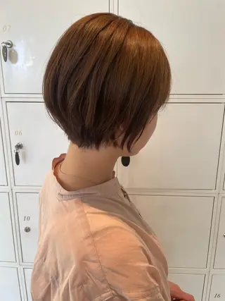 ショート カラー 鶴岡で縮毛矯正なら お任せ！ハヤシナオミのヘアスタイル