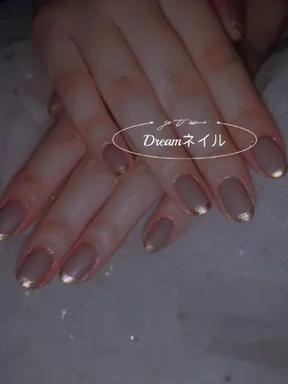 ネイル フィルイン、長さ出し 深爪矯正のネイルデザイン