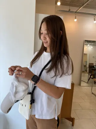 ロング カラー NOUN所属・eri kinjoのヘアスタイル