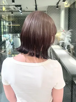 ショート カラー Qin所属・ルーツカラー 🌟  ミキのヘアスタイル