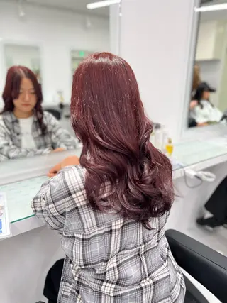 カラー ブリーチなし透明感 💗RYOTAのヘアスタイル