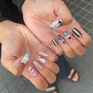 ネイル 中牟田 彩水のネイルデザイン