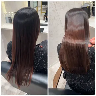 ロング 髪質改善ストレート Kantaのヘアスタイル