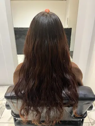 ロング パーマ Luxe【ラグゼ】所属・🍐ki ri🍐のヘアスタイル