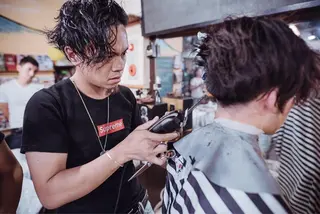 ショート メンズ BARBER ellenのヘアスタイル