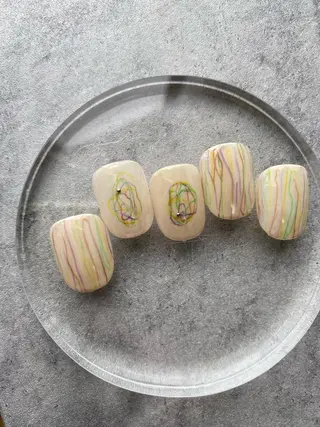 ネイル 草加ニュアンスネイル 🌚hersのネイルデザイン