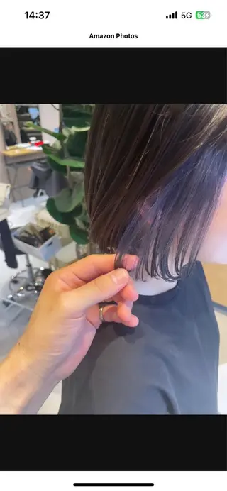 ショート カラー ✨艶髪職人艶カラー✨ 中本輝人のヘアスタイル