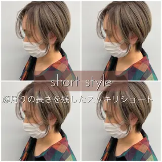 ショート カラー ヘアアレンジ 指名支持率NO.1 スタイリストのヘアスタイル