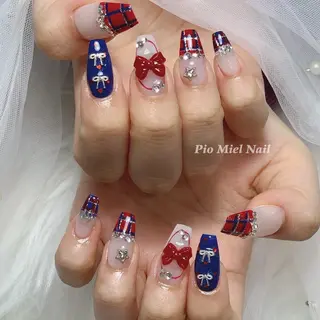 ネイル HANA 長さだしのネイルデザイン