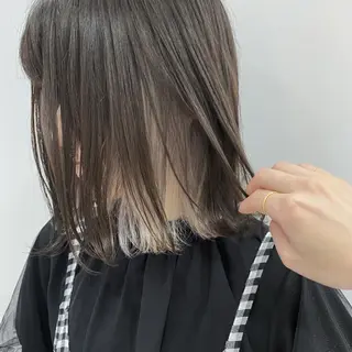 ミディアム .. meiのヘアスタイル