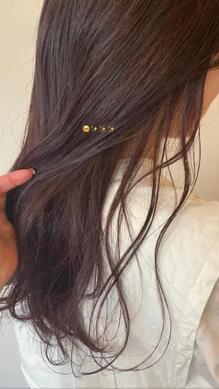ロング カラー ヘアアレンジ GIRL所属・ダメージレスサロン✨ kayo🌱のヘアスタイル