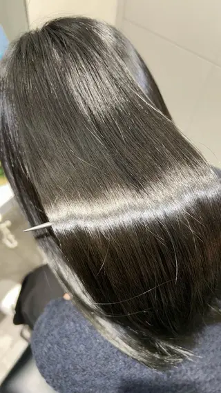 セミロング 彩華 🎀 西梅田美容室のヘアスタイル