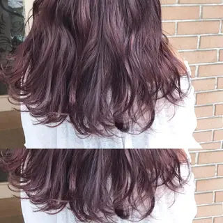 セミロング カラー パーマ ヘアアレンジ メンズ キッズ ネイル マツエク・マツパ サロンドミルク 原宿のヘアスタイル