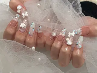 ネイル ＿WHITE+南海難波店所属・_WHITE+ 南海難波店のネイルデザイン