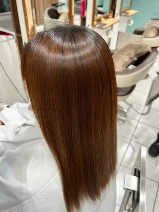 セミロング ✨美髪縮毛矯正✨ HIKARIのヘアスタイル