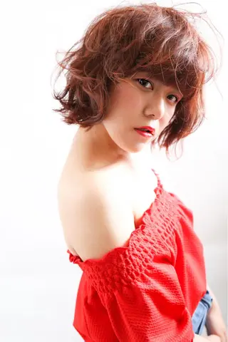 ミディアム カラー パーマ ISOLA-blu黒川店所属・野村 勇斗のその他イメージ