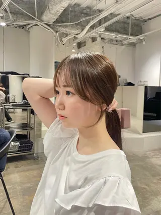 ロング 店長/レイヤーカット /大東悠生のヘアスタイル