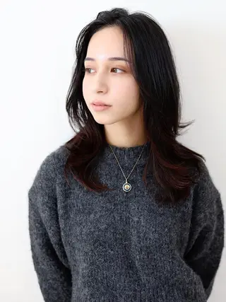 カラー ROCCAhair 指名なしのヘアスタイル