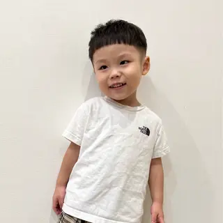 ショート メンズ キッズ ファミリーヘアサロンPEACE所属・高橋 かなのヘアスタイル