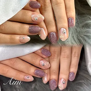 ネイル ネイルサロンAim河原町[ヘアセット　ヘアエクステ　着付　専門店]所属・Aim🌿 kanaのネイルデザイン