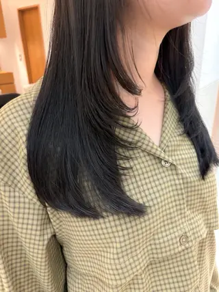 ミディアム カラー 透明感color🍃 Kurumiのヘアスタイル