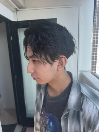 ショート パーマ メンズ メンズ特化 パーマ/オザワのヘアスタイル