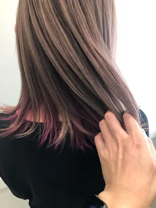 ミディアム GO TODAY SHAiRE SALON原宿Stella店所属・GO TODAY シェアサロンのヘアスタイル