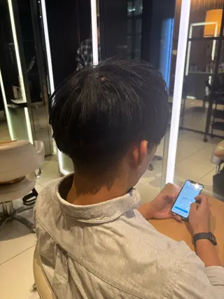 ショート メンズ 野田 聖輝のヘアスタイル