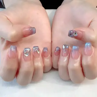 ネイル 💎🐰 saki. m 🐰💎のネイルデザイン