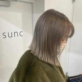 ミディアム カラー ヘアアレンジ パーマ メンズ キッズ ネイル マツエク・マツパ 髪質改善🇰🇷 レイヤーカット/梅田のヘアスタイル