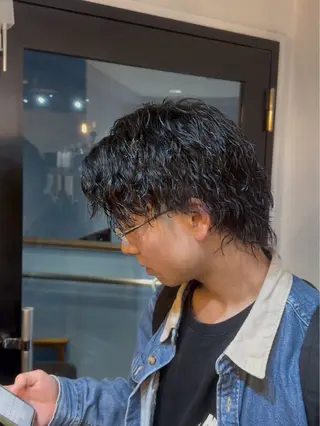 パーマ メンズ メンズ特化/ショート /ツイスパ/結希のヘアスタイル