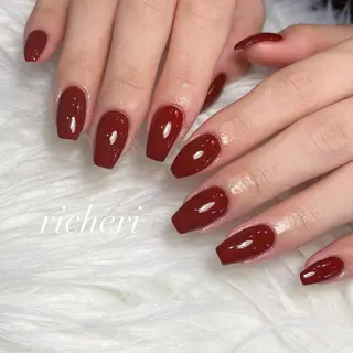 ミディアム ネイル richeri beautyのネイルデザイン