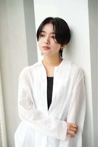 ショート カラー 加賀 千聖 /soigneのヘアスタイル