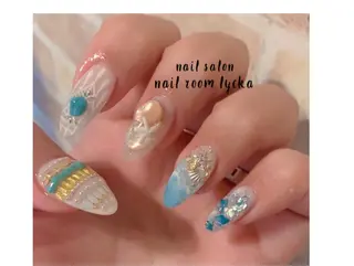 ネイル ﾈｲﾙﾙｰﾑﾘｯｶ 𝐦𝐚𝐲𝐮のネイルデザイン