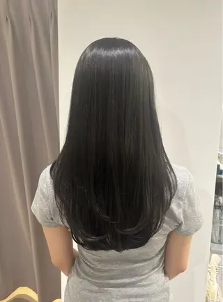 ロング カラーモデル募集/ 小山栞のヘアスタイル