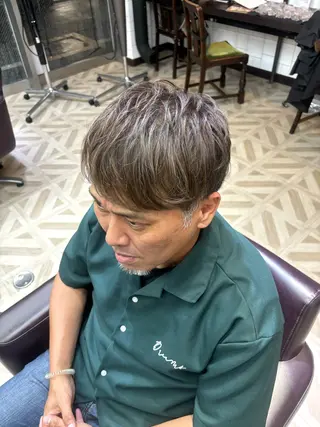 カラー げんば ななのヘアスタイル