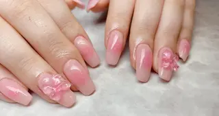 ネイル Amandine所属・渋谷/4週間取れない フィルイン/パラのネイルデザイン