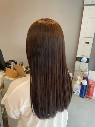 ロング カラー nagano saraのヘアスタイル