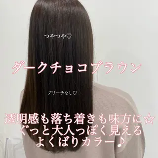 セミロング カラー 🩶透髪×モテ髪🩶 池袋SHE🏹🩶のヘアスタイル