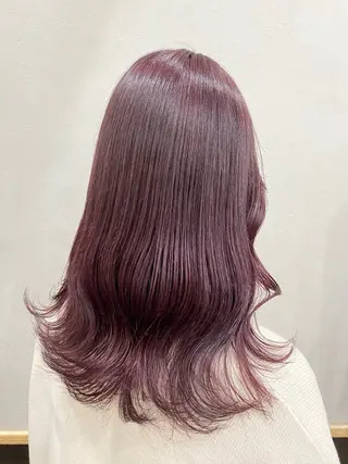 ロング カラー 🦄🩵YUNA 🩵🦄のヘアスタイル
