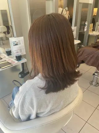 ミディアム 🪄ྀི Morita🩵ྀིのヘアスタイル