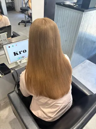 セミロング MIHO☾·̩͙⋆ Kroのヘアスタイル
