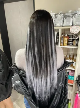 ロング ブリーチ🔥ベージュ /グレー/daikiのヘアスタイル