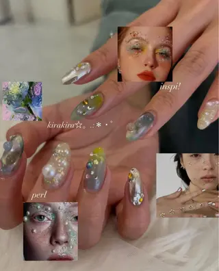 ネイル Nilz心斎橋店【ニルズ】所属・岩本 乙羽のネイルデザイン