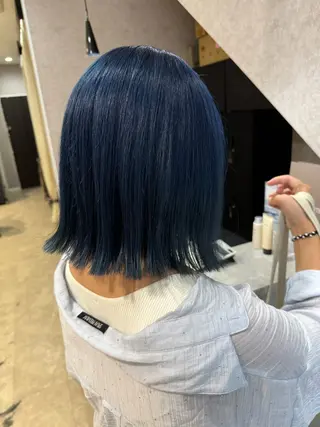 ミディアム Rio/ヘアセット/ ハイトーンカラーのヘアスタイル