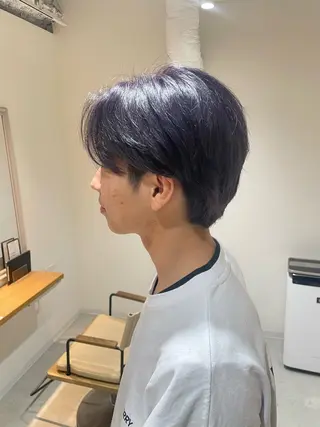 カラー メンズ ✨️ショートカット 石川 潤のヘアスタイル